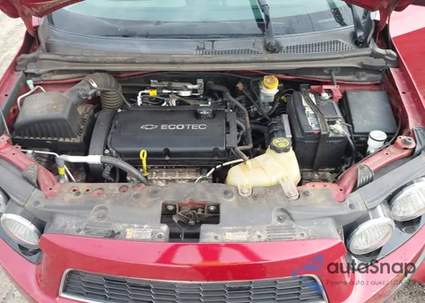 2015 Chevrolet Sonic Lt Auto z USA, uszkodzony, nr VIN 1G1JC5SH7F4174962